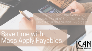 ICAN Mass Apply Payables for Dynamics GP Our Products